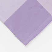 Couverture Polaire Pale and Pastel Purple Monotone Checkered (Coin)