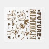 Couverture Polaire Paléontologiste de l'avenir Paléontologie Dinosaur (Devant (Horizontal))