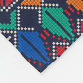 Couverture Polaire Palestinien Vit Matière, Égalité, Palestin Libre (Coin)