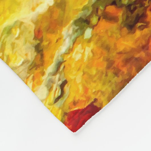 Couverture Polaire Palette Artiste Colorée (Coin)