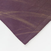 Couverture Polaire Palette fractée en toison violet (Coin)