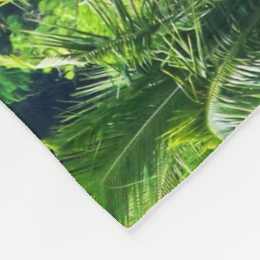 COUVERTURE POLAIRE PALM ROUGE (Coin)