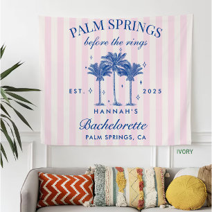 Couverture Polaire Palm Springs Avant Les Bagues Bleu Bachelorette