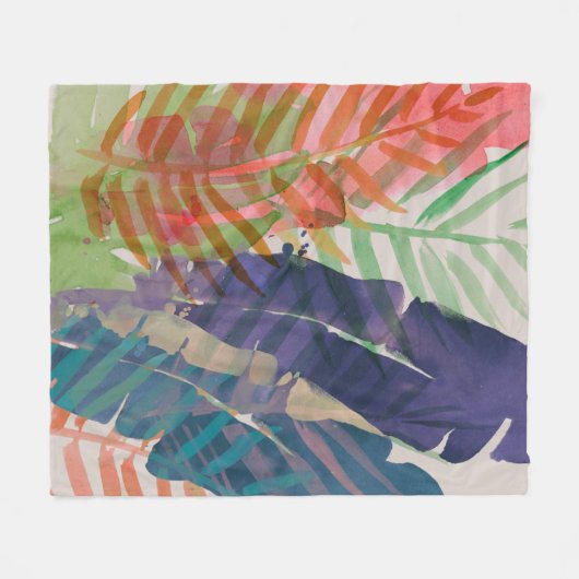 Couverture Polaire Palmes électriques (Devant (Horizontal))