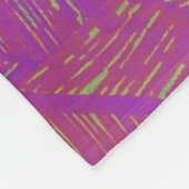 Couverture Polaire Palmes violettes Été Neon (Coin)