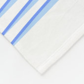 Couverture Polaire Palmier tropicale, soleil et vagues (Coin)