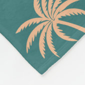 Couverture Polaire Palmiers (Coin)