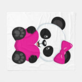 Couverture Polaire Panda (Devant (Horizontal))