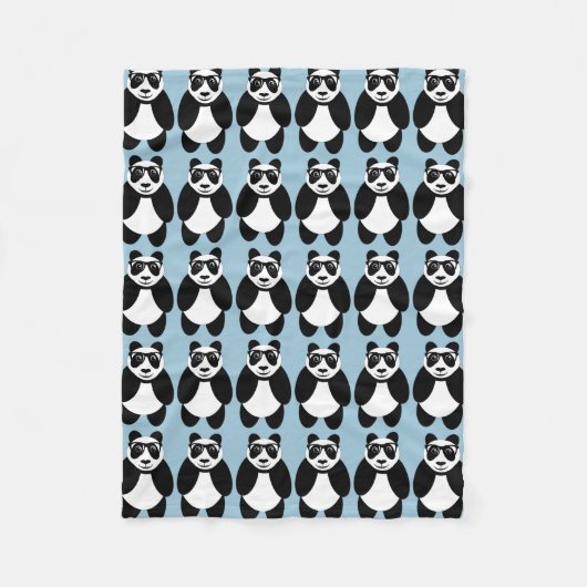 Couverture Polaire Panda (Devant)