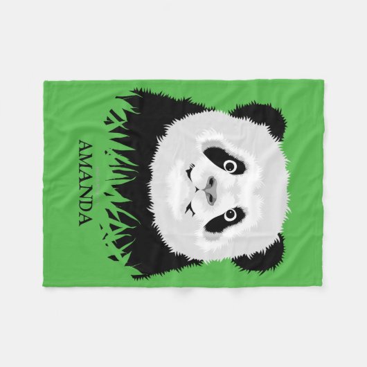 Couverture Polaire Panda Bear Fleece (Devant (Horizontal))