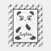 Couverture Polaire Panda Bears (Devant)