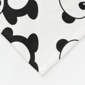 Couverture Polaire Panda de Kawaii (Coin)