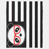 Couverture Polaire Panda Drapeau Américain Ours Panda Thème Drapeau A (Devant)