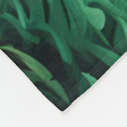 Couverture Polaire Panda géant dans la forêt de Bamboo (Coin)