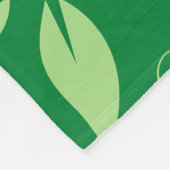 Couverture Polaire Panda géant parmi les feuilles (Coin)