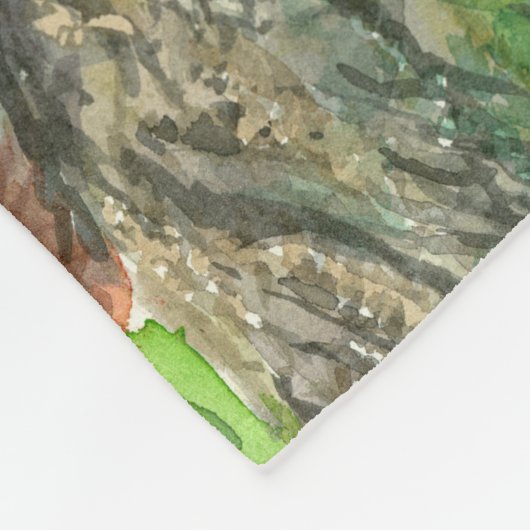 Couverture Polaire Panda rouge (Coin)