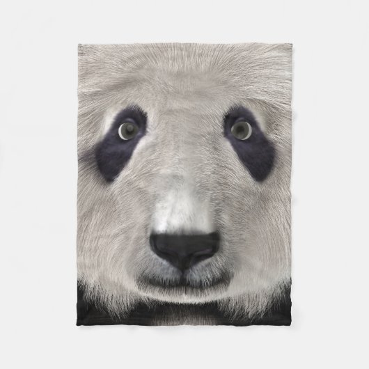 Couverture Polaire Panda roux (Devant)