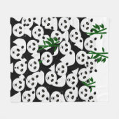 Couverture Polaire Pandas polaire Blanche (Devant (Horizontal))