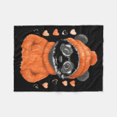 Couverture Polaire Pandas With Hearts Love Valentine's Day Women Hear (Devant (Horizontal))