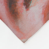 Couverture Polaire Panic Waves peinture à l'huile (Coin)