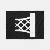 Couverture Polaire Panier de basket (Devant (Horizontal))