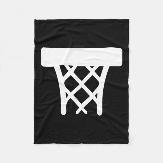 Couverture Polaire Panier de basket (Devant)
