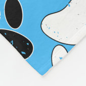 Couverture Polaire Paniers Noirs Et Blancs Perdus Sur Arrière - plan  (Coin)