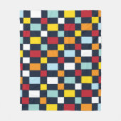 Couverture Polaire Panneau de contrôle coloré (Devant)