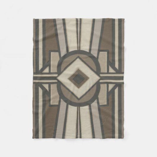 Couverture Polaire Panneau Déco neutre II (Devant)