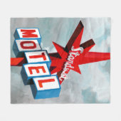 Couverture Polaire Panneau du Motel Stardust (Devant (Horizontal))