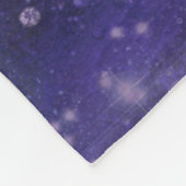 Couverture Polaire Panneau Virgo Zodiac Aquarelle Design (Coin)