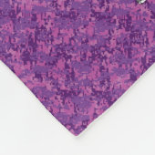 Couverture Polaire Panneau Zodiac Pearl Sagittarius Fuchsia Camo numé (Coin)