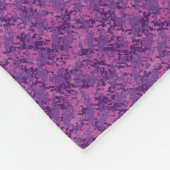 Couverture Polaire Panneau Zodiac Pearl Sagittarius Fuchsia Camo numé (Coin)