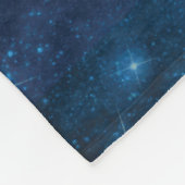 Couverture Polaire Panneau Zodiaque Aquarius Design aquarelle (Coin)