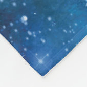 Couverture Polaire Panneau Zodiaque Gemini Design d'aquarelle (Coin)