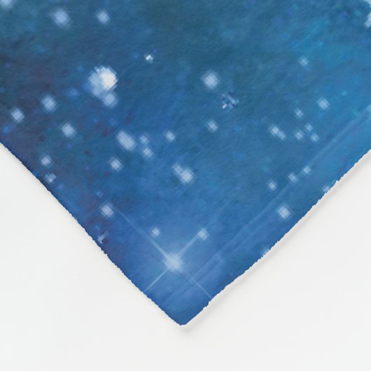 Couverture Polaire Panneau Zodiaque Gemini Design d'aquarelle (Coin)