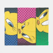 Couverture Polaire Panneaux comiques TWEETY™ (Devant (Horizontal))