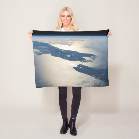 Couverture Polaire Panorama depuis l'espace Highlights Cook Strait (En situation)