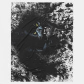 Couverture Polaire Panthère noire de Grunge (Devant)