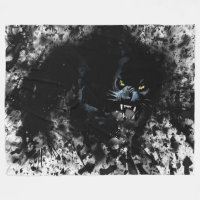 Panthère noire de Grunge
