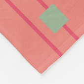 Couverture Polaire Panthère rose brouillée (Coin)