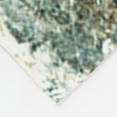 Couverture Polaire "Panthère sur le vagabondage " (Coin)