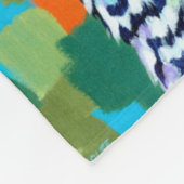 Couverture Polaire Paon emplumé II (Coin)