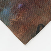 Couverture Polaire Paon glorieux II (Coin)