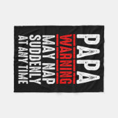Couverture Polaire Papa Art For Grandpa From Grandkids Father's Day P (Devant (Horizontal))