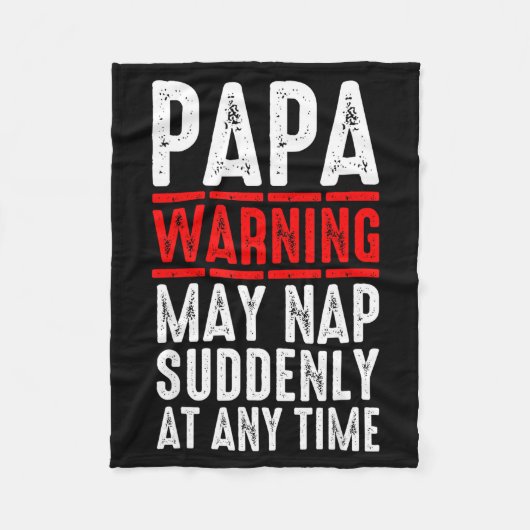 Couverture Polaire Papa Art For Grandpa From Grandkids Father's Day P (Devant)