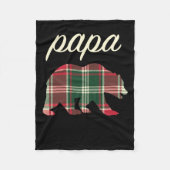 Couverture Polaire Papa Bear (Devant)
