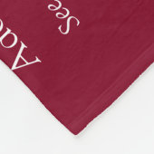 Couverture Polaire Papa Daddy Father Papa Définition Amusant Bordeaux (Coin)