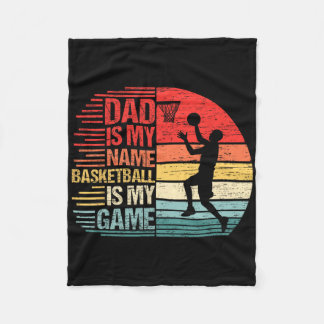 Couverture Polaire Papa Est Mon Nom Fun Papa Bysketbyll Est Mon Game