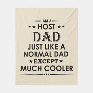 Couverture Polaire Papa hôte tout comme papa normal sauf beaucoup de